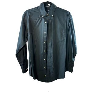 Long Sleeve Navy Mens Shirt by The Outfitters by Lands End